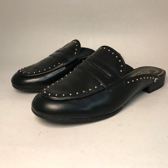 Circus by Sam Edelman Shoes - New Sam Edelman Circus Black Slides Loafer Sz 6.5